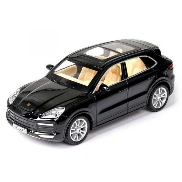 Variation of 132 Porsche Cayenne Diecast Model Cars Pull Back LightampSound Toy Gifts For Kids 295026782881 0ea5
