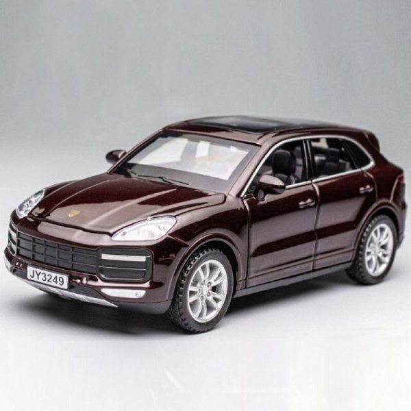 Variation of 132 Porsche Cayenne Diecast Model Cars Pull Back LightampSound Toy Gifts For Kids 295026782881 84e6