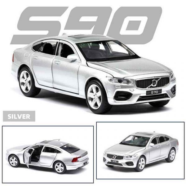 Variation of 132 Volvo S90 Diecast Model Cars Pull Back LightampSound Alloy Toy Gifts For Kids 293309923431 9c28