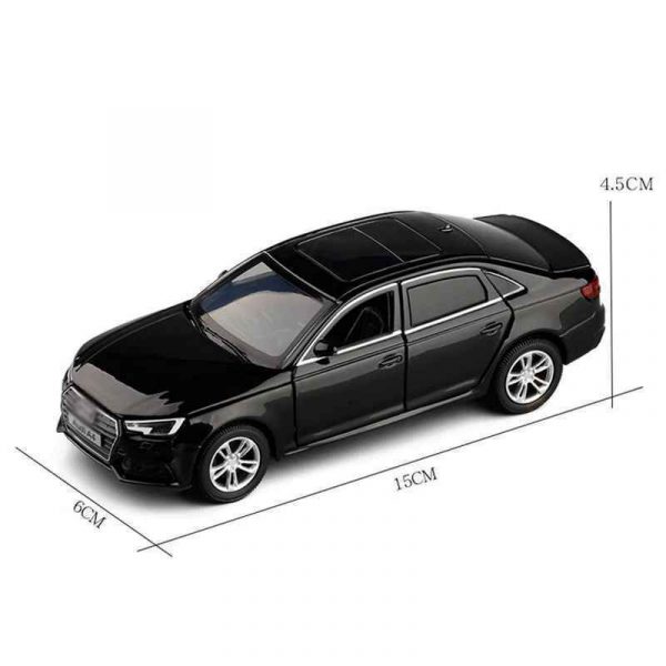 132 Audi A4 Diecast Model Cars Pull Back Light Sound Alloy Toy Gifts For Kids 294189014342 2