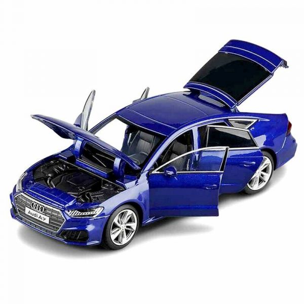 132 Audi A7 Sport Diecast Model Car Pull Back Light Sound Toy Gifts For Kids 294189015002 3
