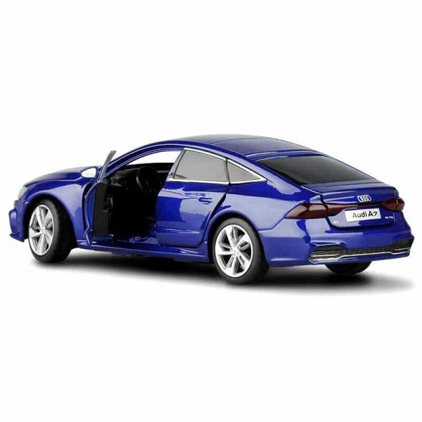 132 Audi A7 Sport Diecast Model Car Pull Back Light Sound Toy Gifts For Kids 294189015002 7