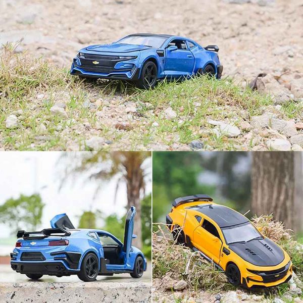 132 Chevrolet Camaro Diecast Model Car Pull Back Toy Gifts For Kids 293311624922 11