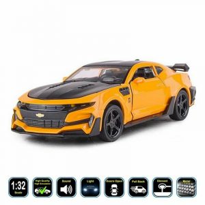 1:32 Chevrolet Camaro Diecast Model Car Pull Back Toy Gifts For Kids
