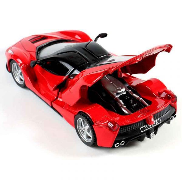 132 Ferrari LaFerrari Diecast Model Cars Pull Back Light Toy Gifts For Kids 295006437402 11