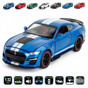 1:32 Ford Mustang Shelby GT500 (2007) Diecast Model Car & Toy Gifts For Kids