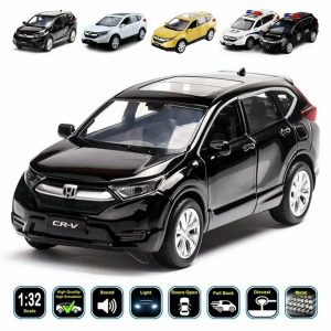 1:32 Honda CRV (5Gen) 2017 Diecast Model Cars Pull Back Alloy Toy Gifts For Kids