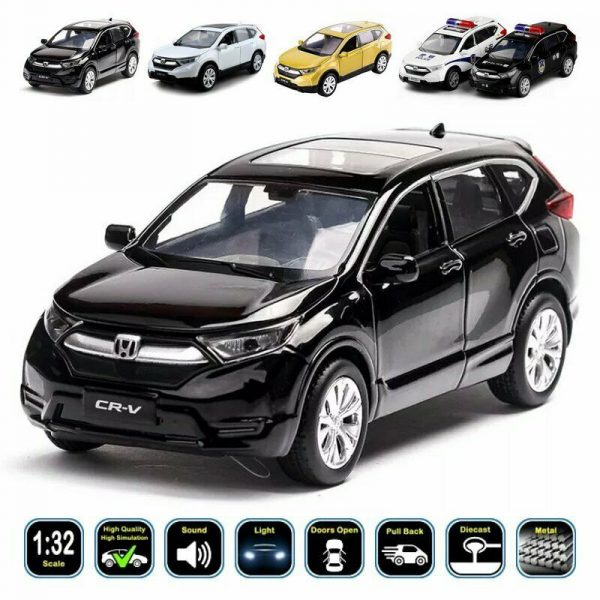 132 Honda CRV 5Gen 2017 Diecast Model Cars Pull Back Alloy Toy Gifts For Kids 294873851402