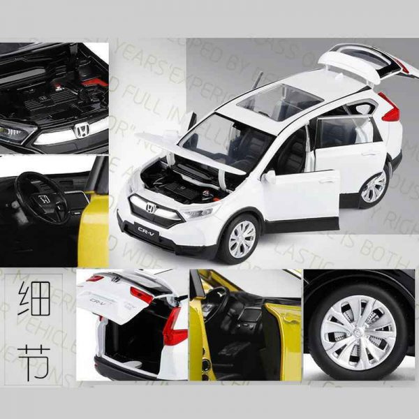 132 Honda CRV 5Gen 2017 Diecast Model Cars Pull Back Alloy Toy Gifts For Kids 294873851402 8