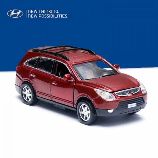 132 Hyundai Veracruz Diecast Model Cars Pull Back Light Toy Gifts For Kids 293605153732 4