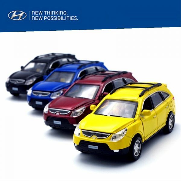 132 Hyundai Veracruz Diecast Model Cars Pull Back Light Toy Gifts For Kids 293605153732 9