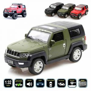 1:32 Jeep Beijing BJ40 Diecast Model Cars Pull Back Alloy & Toy Gifts For Kids