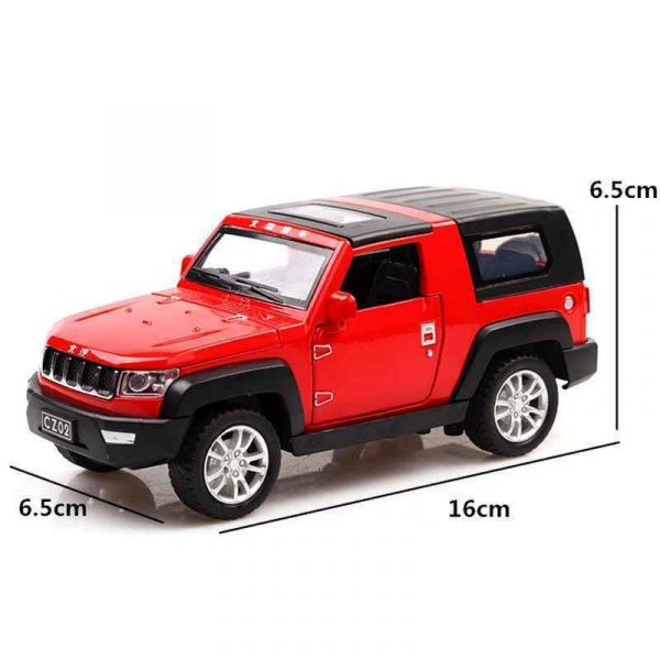 132 Jeep Beijing BJ40 Diecast Model Cars Pull Back Alloy Toy Gifts For Kids 293369092852 7