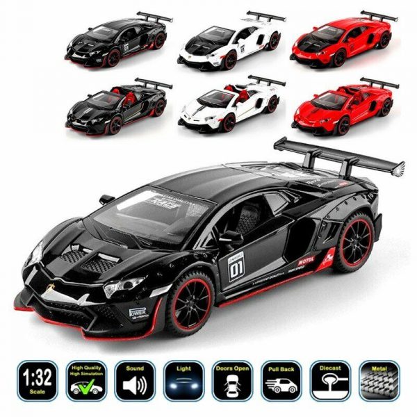 132 Lamborghini Aventador LP700 4 Diecast Model Cars Alloy Toy Gifts For Kids 294189032422