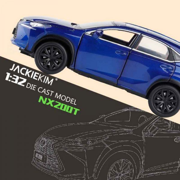 132 Lexus NX200T Diecast Model Cars Pull Back Light Sound Toy Gifts For Kids 293369123612 5