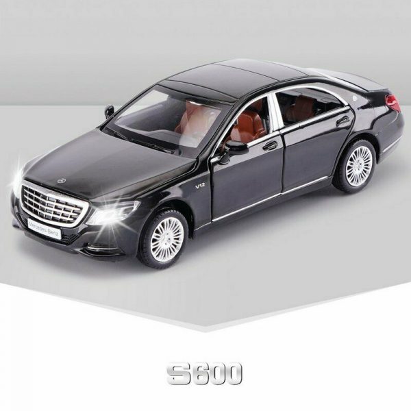 132 Mercedes Maybach S600 W222 Diecast Model Cars Pull Back Toy Gift For Kids 293118391492 10