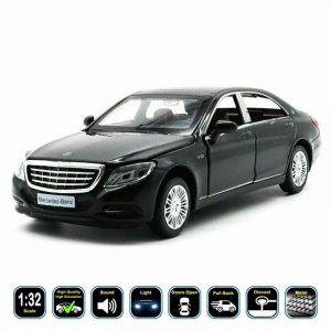1:32 Mercedes-Maybach S600 (W222) Diecast Model Cars Pull Back Toy Gift For Kids