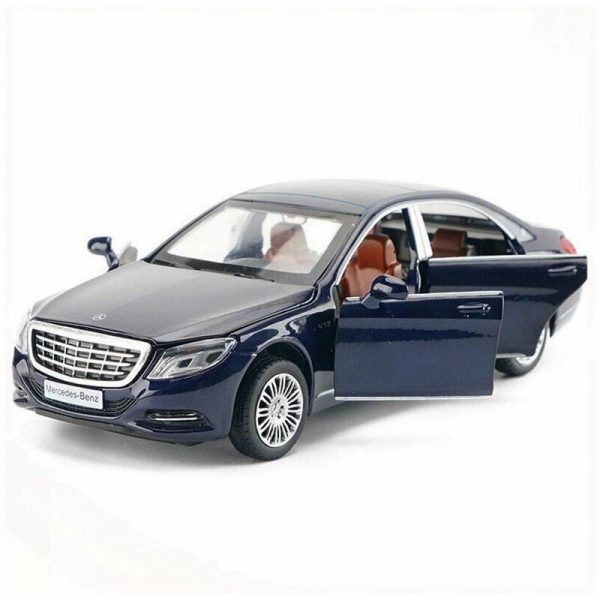 132 Mercedes Maybach S600 W222 Diecast Model Cars Pull Back Toy Gift For Kids 293118391492 6
