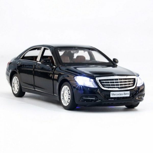 132 Mercedes Maybach S600 W222 Diecast Model Cars Pull Back Toy Gift For Kids 293118391492 8
