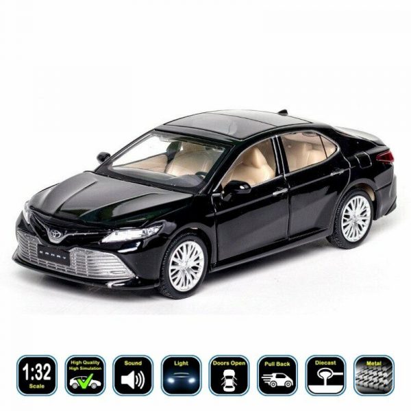 132 Toyota Camry XV70 Diecast Model Cars Pull Back Metal Toy Gifts For Kids 294844145972