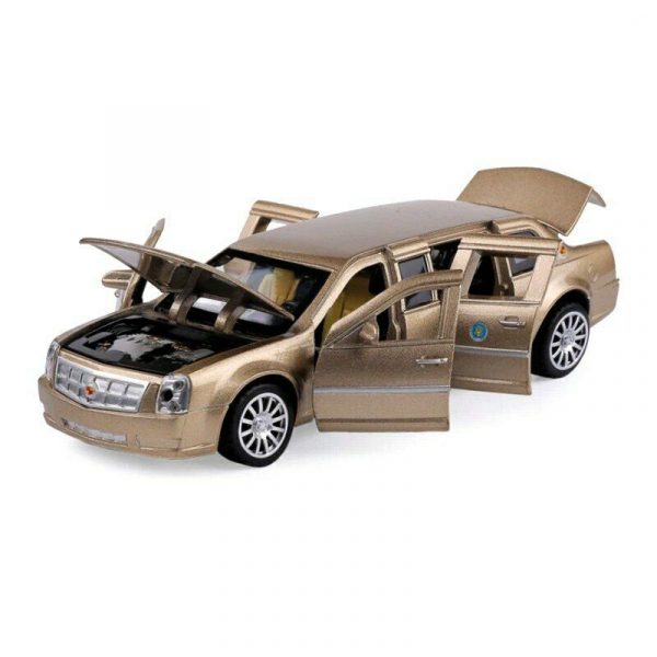 Variation of 132 Cadillac One The Beast Presidential Limousine Pull Back Diecast Model Car 292803441192 383d