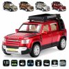132 Land Rover Defender II 110 Diecast Model Cars Pull Back Toy Gift For Kids 294189034793