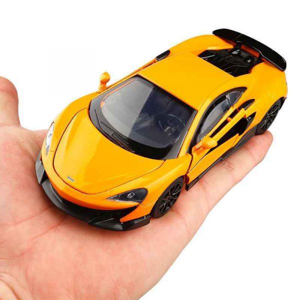132 McLaren 600LT Diecast Model Cars Pull Back Light Sound Toy Gifts For Kids 294969298803 8