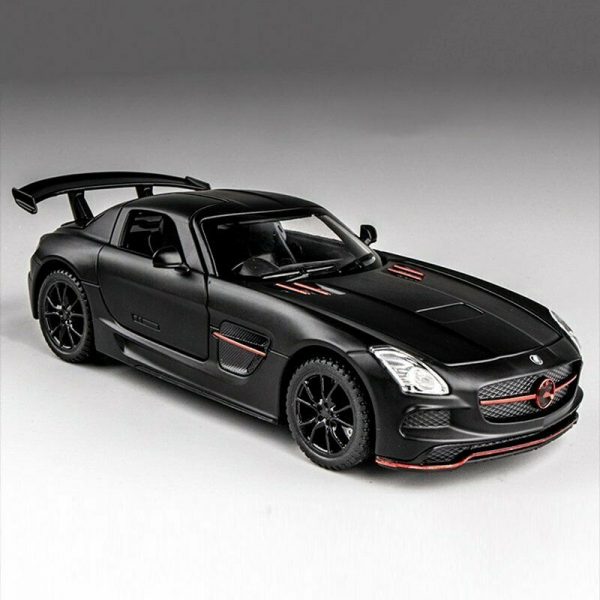 132 Mercedes Benz SLS AMG Diecast Model Cars Pull Back Alloy Toy Gifts For Kids 294862073013 7