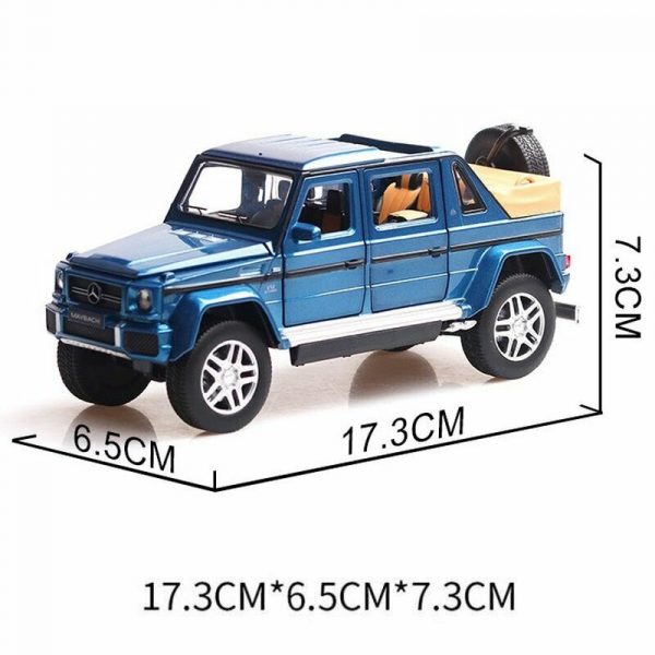 132 Mercedes Maybach G650 Landaulet W463 Diecast Model Cars Toy Gift For Kids 293310081373 6