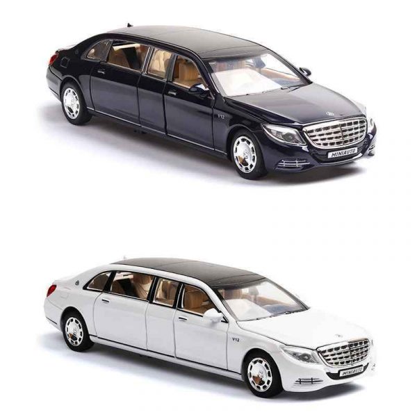 132 Mercedes Maybach S650 W222 Diecast Model Cars Pull Back Toy Gift For Kids 293310132723 9