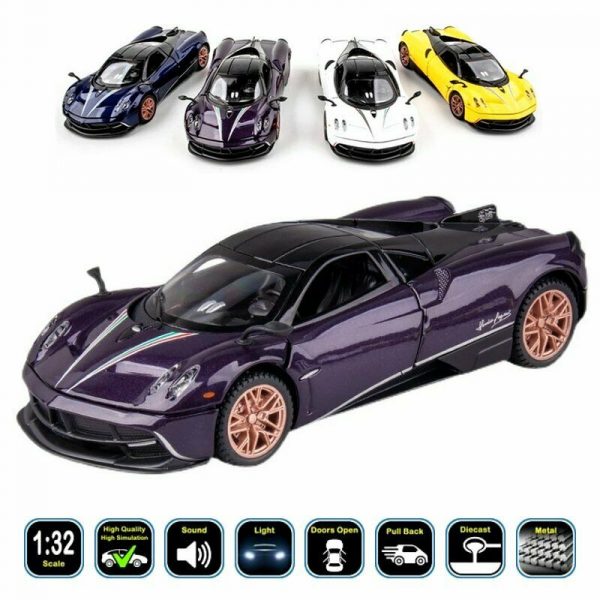 132 Pagani Huayra Dinasti Diecast Model Cars Pull Back Alloy Toy Gifts For Kids 294864218893