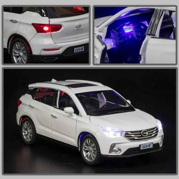 132 Trumpchi GS4 Diecast Model Cars Light Sound Pull Back Toy Gifts For Kids 293605283513 12