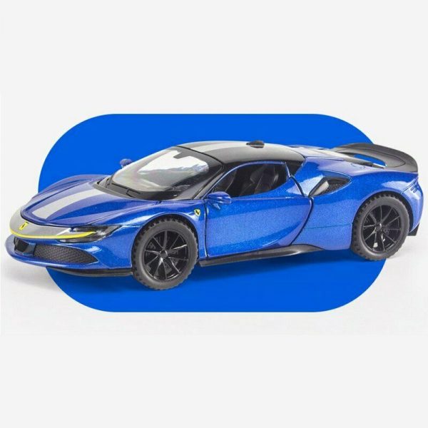 Variation of 132 Ferrari SF90 Stradale Diecast Model Cars High Simulation Toy Gifts For Kids 295006455863 385a