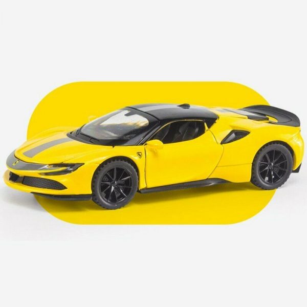 Variation of 132 Ferrari SF90 Stradale Diecast Model Cars High Simulation Toy Gifts For Kids 295006455863 d883