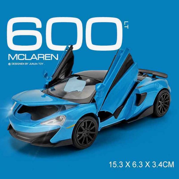 Variation of 132 McLaren 600LT Diecast Model Cars Pull Back Light amp Sound Toy Gifts For Kids 294969298803 52ce