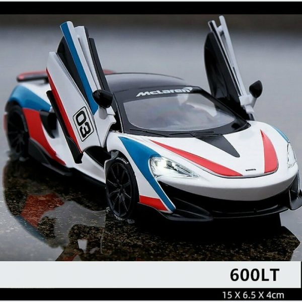 Variation of 132 McLaren 600LT Diecast Model Cars Pull Back Light amp Sound Toy Gifts For Kids 294969298803 74e1
