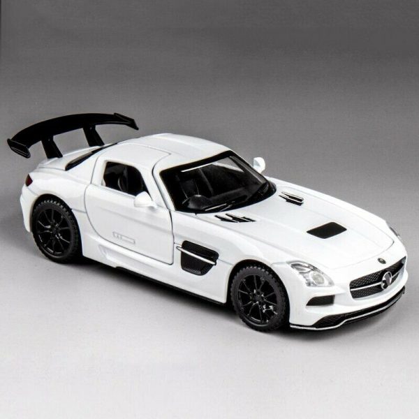 Variation of 132 Mercedes Benz SLS AMG Diecast Model Cars Pull Back Alloy Toy Gifts For Kids 294862073013 45d1