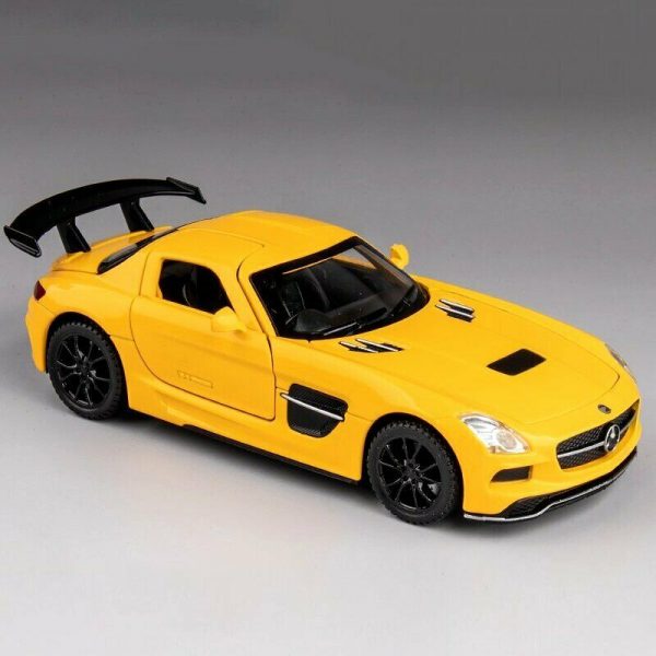 Variation of 132 Mercedes Benz SLS AMG Diecast Model Cars Pull Back Alloy Toy Gifts For Kids 294862073013 ded7