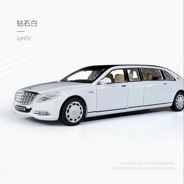 Variation of 132 Mercedes Maybach S650 W222 Diecast Model Cars Pull Back Toy Gift For Kids 293310132723 9f6d