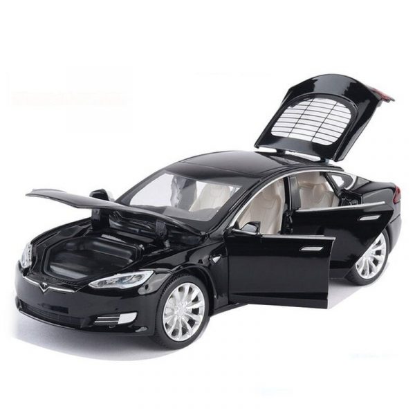 Variation of 132 Tesla Model S 100D Diecast Model Cars Pull Back Metal amp Toy Gifts For Kids 295028508033 705e