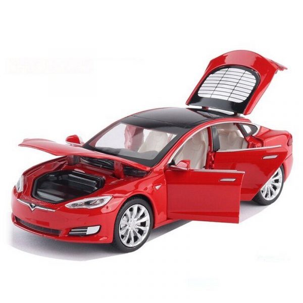 Variation of 132 Tesla Model S 100D Diecast Model Cars Pull Back Metal amp Toy Gifts For Kids 295028508033 9ec6
