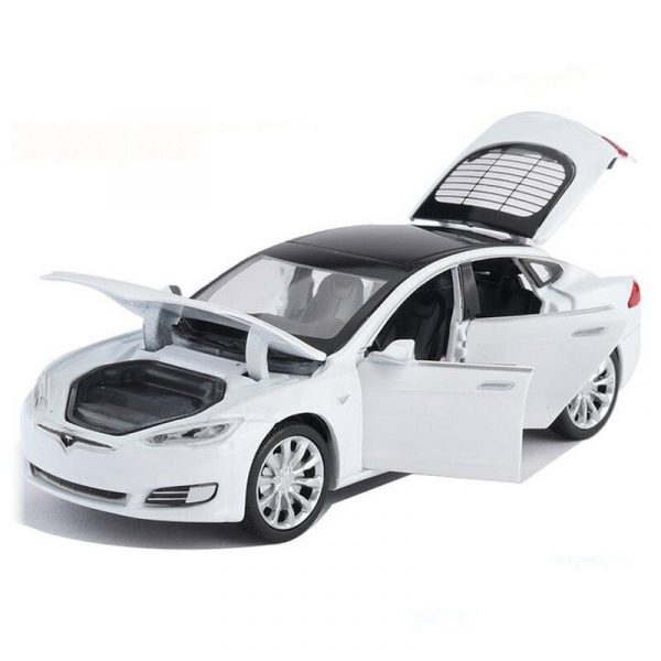 Variation of 132 Tesla Model S 100D Diecast Model Cars Pull Back Metal amp Toy Gifts For Kids 295028508033 ff05
