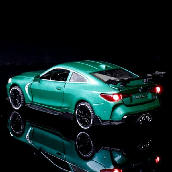 132 BMW M4 2Gen Diecast Model Cars Pull Back Light Sound Toy Gifts For Kids 295002691214 10