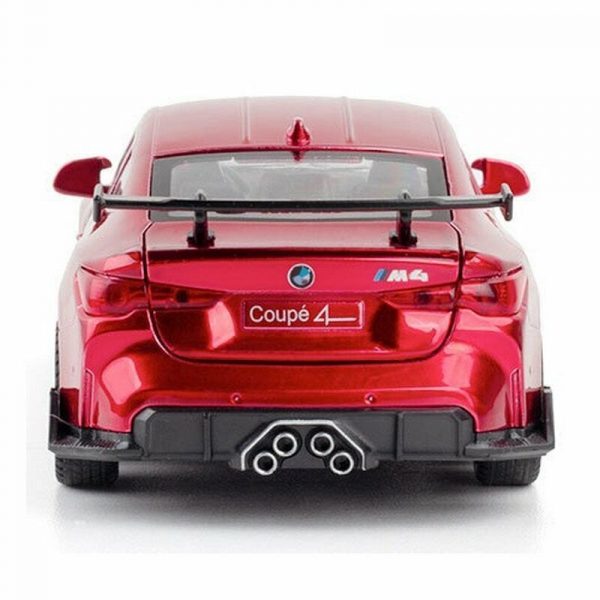 132 BMW M4 2Gen Diecast Model Cars Pull Back Light Sound Toy Gifts For Kids 295002691214 11