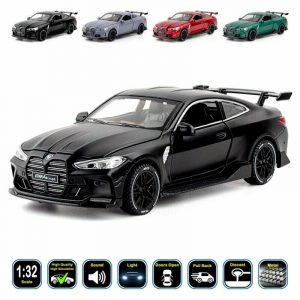 1:32 BMW M4 (2Gen) Diecast Model Cars Pull Back Light & Sound Toy Gifts For Kids