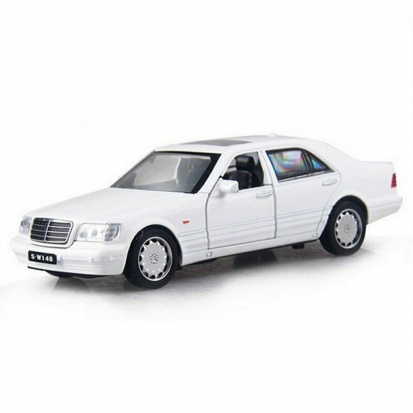 132 Mercedes Benz S Class W140 Diecast Model Cars Pull Back Toy Gift For Kids 292734086594 5