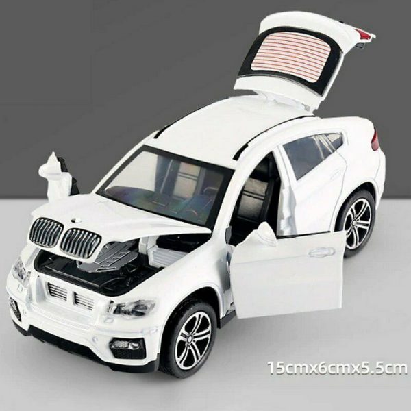 Variation of 132 BMW X6 Diecast Model Car Pull Back Light amp Sound Toy Gifts For Kids 293605174704 2de1