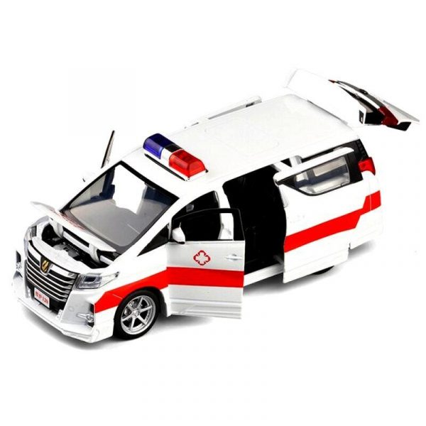 Variation of 132 Toyota Alphard Diecast Model Cars Pull Back LightampSound Toy Gifts For Kids 294189048754 ac01