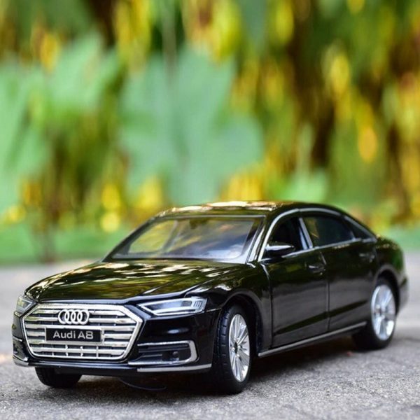 132 Audi A8 Sport Diecast Model Cars Pull Back Light Sound Toy Gift For Kids 294999216345 10