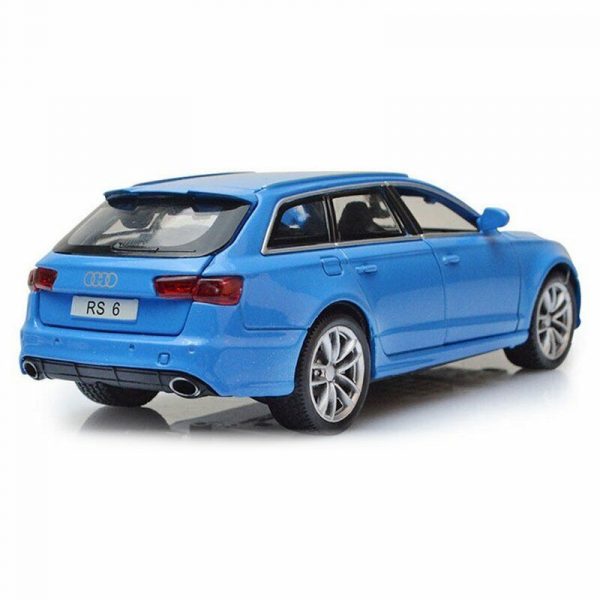 132 Audi RS6 Diecast Model Car High Simulation Light Sound Toy Gifts For Kids 293605257445 10
